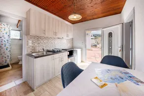 Appartement avec terrasse, barbecue et jardin | Vue jardin - Image 4