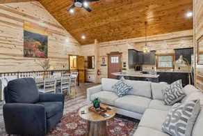 Grand chalet convivial et familial avec jacuzzi, barbecue et piscine | Vue montagne - Image 4