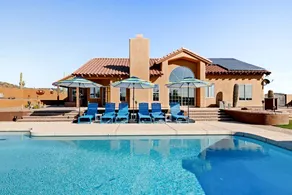 Private Desert Retreat w Heated Pool Spa • Mountain Views - Image 5