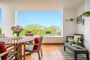 Flat with pool, garden & terrace | Mountain view - Image 3