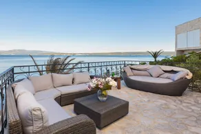 Villa with terrace, pool & BBQ | Water view - Image 3