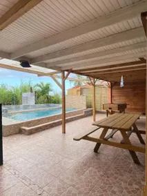Holiday home with terrace, garden & pool - Image 2