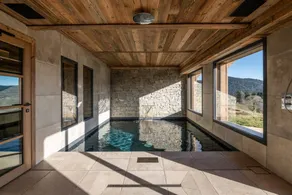 Chalet LImpérial Indoor Pool Sauna Cinema Room & Panoramic Views 1 - Image 2