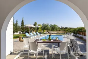 3 bedrooms villa with private pool enclosed garden and wifi at Kolympia 1 km away from the beach - Image 3