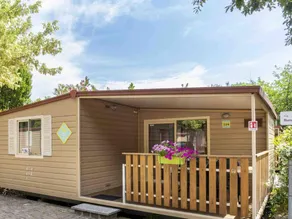 Mobile home with terrace & pool | Dogs allowed - Image 4