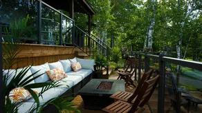 Glamping Cozy Cabin for two at Adults Only Resort with Private Lake Near Algonquin Park in, Ontario, Canada - Image 2