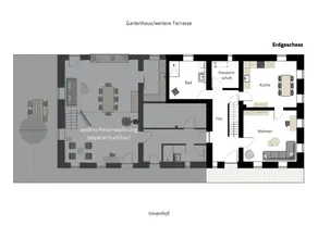 Bellissima casa adatta alle famiglie con piscina, terrazza e sauna | Vista sul giardino | Adatta per il telelavoro | Sono ammessi animali domestici - Image 2