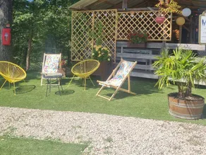 Fantastica casa mobile con piscina riscaldata e terrazza | Accetta animali domestici - Image 2