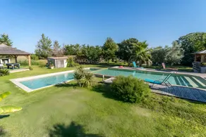 Holiday home with pool & garden | Garden view - Image 2