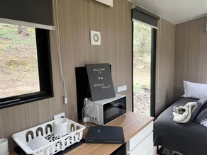 Off-Grid Tiny House with Cozy Firepit Retreat in Steiglitz, Australia - Image 2