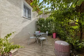 Merveilleuse maison entièrement équipée avec barbecue et terrasse | Vue jardin - Image 2