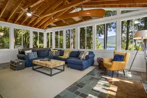 Holiday home with hot tub, sauna & barbeque | Lake view - Image 4
