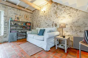 Maison de vacances avec terrasse, jardin et barbecue | Vue jardin - Image 4