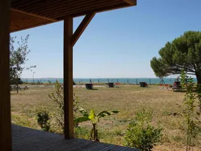 Chalet with terrace & heated pool | Sea view - Image 5