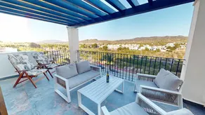 Apartment with terrace, pool & garden - Image 2