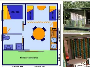 Bungalow with terrace & pool - Image 5