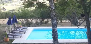 Maison de vacances avec piscine privée, barbecue et jardin | Vue piscine - Image 3