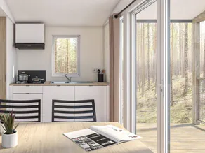 Children-friendly nice mobile home with terrace & heated pool | Dogs allowed - Image 4