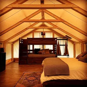 Relaxing Lakeview Safari Tent with Outdoor Seating and Nature Access near Bastrop, Texas - Image 3