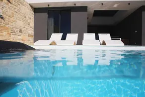 Villa with barbecue, garden & terrace | Pool view - Image 3