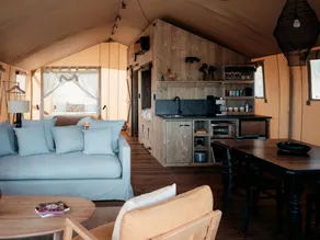 Stunning Sustainable Safari Tent with Gorgeous Views and Pool in Costerfield, Victoria - Image 2