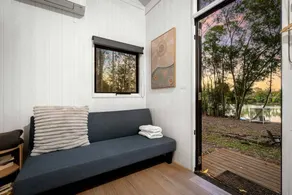 Magnificent Riverfront Tiny House with Fire Pit in Eagleton, New South Wales - Image 3
