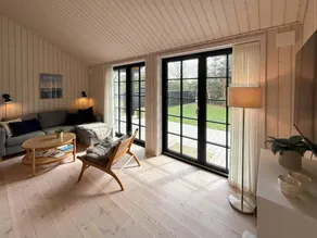 Modern wooden house built in a classic style - Image 2
