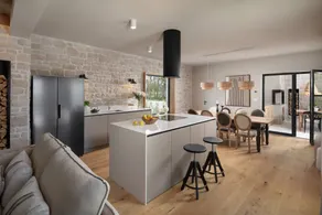 Fully equipped ample holiday home with terrace, BBQ & heated pool | Garden view | Pets are welcome - Image 4