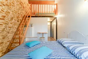 Guest Room “Chambre Bleuet” with Shared Pool, Wi-Fi, and Air Conditioning - Image 3