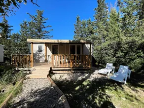 Flower Camping Les Rives de l'Aygues - Mobile-home Premium 29 m² 2 bedrooms Half-covered terrace air-conditioning Dishwasher 4 people - Image 2