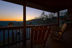 View of Dollywood’s Fireworks Pool Table Hot Tub - Image 4