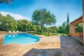 Ferienhaus mit Terrasse, Garten und Grill | Poolblick - Image 3