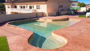 Villa mit Terrasse, privatem Pool und Garten | Poolblick - Image 2