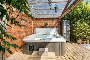 Cottage with pool, garden & hot tub | Garden view - Image 2