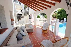 Villa avec barbecue, terrasse et piscine privée | Vue mer - Image 5