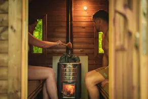 Romantic wellness loft on the forest edge where you can enjoy your private hot tub, sauna and stunning views over nature together - Image 3