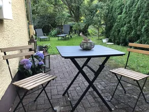 Flat with BBQ, garden & terrace - Image 2