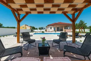 Family-oriented pleasant villa with terrace, BBQ & pool - Image 2