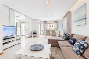 Fully equipped ample apartment with terrace, garden & pool | Pool view | Beach nearby - Image 2