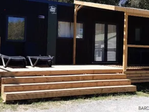 Mobilheim mit beheiztem Pool, Grill und Terrasse - Image 4