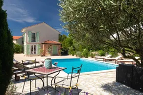Letting with terrace, garden & pool | Pool view - Image 4