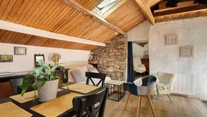 Casa rural apta para niños con barbacoa, terraza y jardín | Vistas al jardín - Image 4