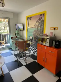 Studio avec terrasse et barbecue | Vue jardin - Image 2