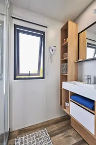 Campsite Lac De Pouzauges - Mobile-home Prestige Trio - 3 bedrooms - 2 bathrooms - 2 WC - Air co - TV Dishwasher 8 people - Image 5