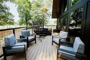 Cozy Modern Cabin with Deck and Hot Tub in Cedar Bluff, Alabama - Image 2