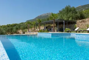 Villa with BBQ, garden & terrace | Pool view - Image 5