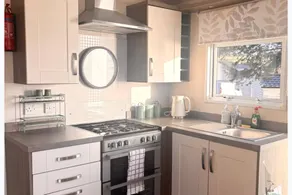 Family-friendly beautiful cabin with pool & garden | Mountain view | Close to the beach | Pets allowed - Image 4