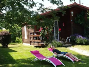 Tent with terrace & BBQ | Garden view - Image 4