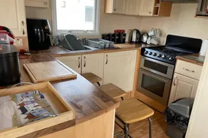 Family-oriented cabin with pool, garden & barbeque | Beach view | Next to the beach | Pets are welcome - Image 3
