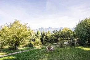 Chalet avec barbecue, terrasse et jardin | Vue jardin - Image 2